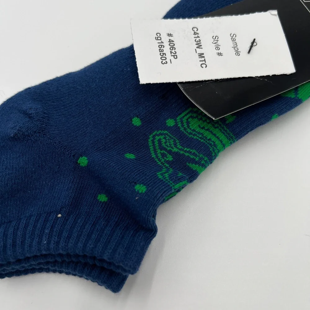 Adidas Vancouver Canucks Womens‎ 2 Pack No Show Socks Pink Navy Graphic OSFA NEW